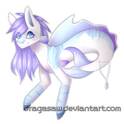 Size: 2000x2000 | Tagged: safe, artist:dragasaw, oc, oc only, hybrid, merpony, seapony (g4), blue eyes, dorsal fin, female, fish tail, flowing mane, flowing tail, high res, looking at you, mare, purple mane, simple background, smiling, smiling at you, solo, tail, transparent background