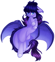 Size: 1354x1535 | Tagged: safe, artist:purplegrim40, oc, oc only, bat pony, pony, bat pony oc, bat wings, choker, simple background, solo, transparent background, wings
