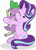 Size: 3899x5416 | Tagged: safe, artist:kojibiose, hundreds of users filter this tag, spike, starlight glimmer, dragon, pony, unicorn, g4, the ending of the end, absurd resolution, cute, deviantart watermark, duo, duo male and female, female, glimmerbetes, hug, male, mare, obtrusive watermark, one eye closed, shadow, simple background, sitting, smiling, spikabetes, straight, transparent background, watermark