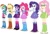 Size: 1031x700 | Tagged: safe, edit, edited screencap, editor:pascalmulokozi2, screencap, applejack, fluttershy, pinkie pie, rainbow dash, rarity, twilight sparkle, equestria girls, g4, my little pony equestria girls, background removed, belt, boots, clothes, cowboy boots, cowboy hat, hat, high heel boots, humane five, humane six, leg warmers, shirt, shoes, simple background, skirt, socks, white background