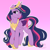 Size: 1500x1500 | Tagged: safe, artist:fanaticpanda, twilight sparkle, alicorn, pony, g4, the last problem, armor, colored wings, crown, cute, hoof shoes, jewelry, older, older twilight, older twilight sparkle (alicorn), peytral, princess twilight 2.0, rainbow power, redesign, regalia, solo, twiabetes, twilight sparkle (alicorn), wings
