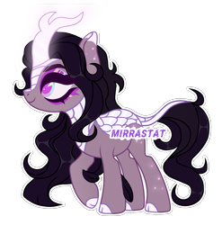 Size: 2790x2821 | Tagged: safe, artist:mirrastat, oc, oc only, kirin, base used, cloven hooves, eyelashes, female, high res, kirin oc, makeup, mare, raised hoof, simple background, smiling, solo, transparent background