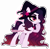 Size: 3521x3426 | Tagged: safe, artist:mirrastat, oc, oc only, earth pony, pony, base used, choker, earth pony oc, eyelashes, female, hat, high res, hoof polish, makeup, mare, raised hoof, simple background, solo, thinking, transparent background, underhoof, witch hat