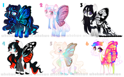 Size: 3844x2400 | Tagged: safe, artist:whohwo, oc, oc only, flutter pony, pony, base used, butterfly wings, clothes, colored hooves, eyelashes, female, high res, makeup, mare, simple background, smiling, white background, wings