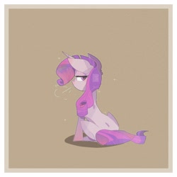 Size: 2048x2048 | Tagged: safe, artist:blairvonglitter, rarity, pony, unicorn, g4, female, high res, mare, simple background, solo