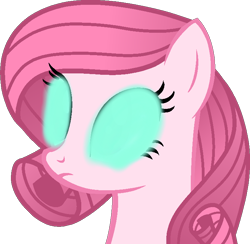 Size: 726x708 | Tagged: safe, oc, oc:annisa trihapsari, g4, my little pony: friendship is magic, the beginning of the end, blank eyes, glowing, glowing eyes, green eyes, indonesia, mind control, sombrafied