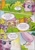Size: 1280x1843 | Tagged: safe, artist:heckyeahponyscans, official comic, tulip twinkle, comic:the beautiful garden weeds, g3, official, bow, determined, flower, garden, hat, house, the beautiful garden weeds, tugging, weeds