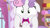 Size: 1280x720 | Tagged: safe, screencap, sweetie belle, pony, unicorn, for whom the sweetie belle toils, g4, season 4, faic, female, filly, foal, hoof on cheek, meme origin, open mouth, reaction image, scared, screamie belle, screaming, shocked, shrunken pupils, solo