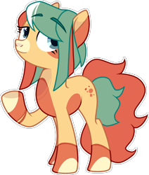 Size: 1762x2077 | Tagged: safe, artist:rickysocks, oc, oc only, earth pony, pony, female, mare, simple background, solo, transparent background