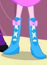 Size: 163x222 | Tagged: safe, pinkie pie, human, equestria girls, g4, my little pony equestria girls, boots, boots shot, clothes, cropped, legs, pictures of legs, shoes, skirt, solo