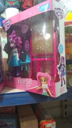 Size: 1836x3264 | Tagged: safe, fluttershy, pinkie pie, twilight sparkle, human, equestria girls, g4, bootleg, doll, irl, photo, toy