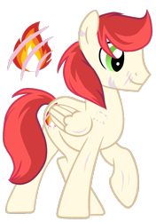 Size: 751x1064 | Tagged: safe, artist:moonert, oc, oc only, pegasus, pony, base used, pegasus oc, show accurate, simple background, smiling, solo, transparent background, wings