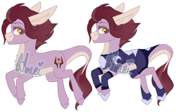 Size: 1247x796 | Tagged: safe, artist:moonert, oc, oc only, earth pony, pony, base used, earth pony oc, magical lesbian spawn, offspring, parent:tempest shadow, parent:twilight sparkle, parents:tempestlight, simple background, smiling, transparent background