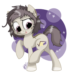 Size: 2000x2000 | Tagged: safe, artist:praisecastiel, oc, oc only, oc:polka dot, earth pony, pony, earth pony oc, female, high res, partial background, solo, transparent background