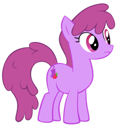 Size: 2364x2538 | Tagged: safe, artist:epic-panda17, berry punch, berryshine, earth pony, pony, g4, female, high res, mare, simple background, solo, transparent background, vector
