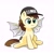 Size: 2478x2500 | Tagged: safe, artist:leo19969525, oc, bat pony, pony, cute, green eyes, hair, hat, high res, male, ocbetes, simple background, sitting, smiling, solo, tail, white background