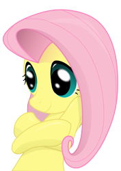 Size: 1893x2678 | Tagged: safe, artist:bronyfang, artist:lucash-equipenaxus, fluttershy, pegasus, pony, g4, cute, simple background, solo, swag, transparent background
