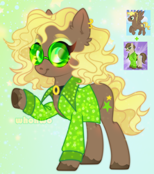 Size: 2020x2276 | Tagged: safe, artist:whohwo, compass star, dance fever, oc, earth pony, pony, g4, base used, choker, clothes, ear piercing, earring, earth pony oc, eyelashes, female, high res, jewelry, mare, piercing, raised hoof, screencap reference, sunglasses, unshorn fetlocks