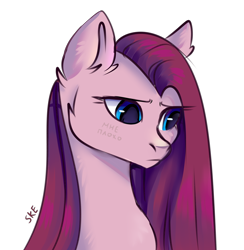 Size: 2000x2050 | Tagged: safe, artist:ske, pinkie pie, earth pony, pony, g4, high res, pinkamena diane pie, simple background, sketch, solo, transparent background