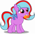 Size: 3410x3340 | Tagged: safe, artist:strategypony, oc, oc only, oc:star beats, pegasus, pony, undead, vampire, g4, cute, daaaaaaaaaaaw, female, filly, foal, food, fruit, herbivore, high res, mango, mouth hold, ocbetes, pegasus oc, simple background, transparent background, wings, younger