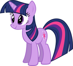 Size: 935x855 | Tagged: artist needed, safe, twilight sparkle, pony, unicorn, g4, cute, female, mare, simple background, smiling, solo, transparent background, twiabetes, unicorn twilight, vector