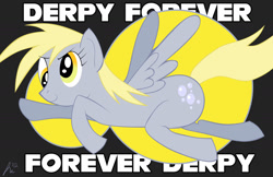 Size: 1428x924 | Tagged: safe, artist:kingjnar, derpy hooves, pegasus, pony, g4, 2012, solo