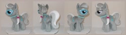 Size: 3800x1068 | Tagged: safe, artist:calusariac, silver spoon, earth pony, pony, g4, irl, photo, plushie, solo