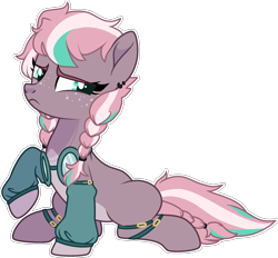 Size: 2466x2286 | Tagged: safe, artist:rickysocks, oc, oc only, earth pony, pony, female, goggles, high res, mare, simple background, solo, transparent background