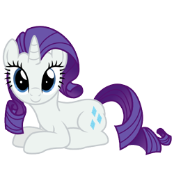 Size: 500x500 | Tagged: safe, artist:ashidaru, rarity, pony, unicorn, g4, female, looking at you, lying down, mare, prone, simple background, solo, transparent background, vector