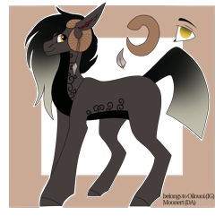 Size: 1536x1536 | Tagged: safe, artist:dilfistic, oc, oc only, oc:veto, pony, bio in description, female, horns, mare, reference sheet, simple background, solo, transparent background