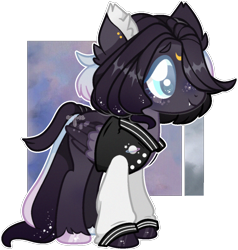 Size: 1158x1214 | Tagged: safe, artist:cafne, oc, oc only, pegasus, pony, base used, ear fluff, ear piercing, female, hair over one eye, mare, pegasus oc, piercing, simple background, smiling, solo, transparent background, wings