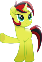 Size: 2746x4042 | Tagged: safe, artist:php178, oc, oc:candelaria, pony, unicorn, my little pony: the movie, .svg available, female, gift art, happy, heart, hoof heart, horn, inkscape, looking up, mare, movie accurate, raised hoof, simple background, smiling, svg, tail, teal eyes, transparent background, two toned hair, two toned mane, two toned tail, unicorn oc, vector
