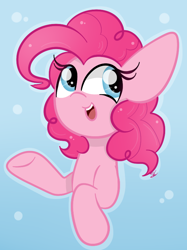 Size: 624x833 | Tagged: safe, artist:sugarcloud12, pinkie pie, earth pony, pony, g4, bust, portrait, solo