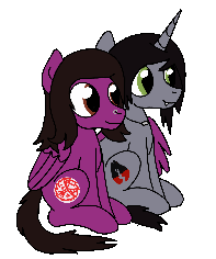 Size: 197x236 | Tagged: safe, artist:dyonys, pegasus, pony, unicorn, animated, blushing, cheek kiss, commission, disguise, disguised siren, duo, duo male, folded wings, gay, gif, horn, hug, jewelry, kellin quinn, kissing, male, necklace, pierce the veil, pixel art, ponified, simple background, sitting, sleeping with sirens, slit pupils, stallion, transparent background, vic fuentes, winghug, wings