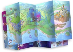 Size: 953x687 | Tagged: safe, shutter snap, sprout cloverleaf, sweets pop, zipp storm, earth pony, pegasus, pony, unicorn, g5, my little pony: a new generation, bridlewood, equestria, map, maretime bay, zephyr heights