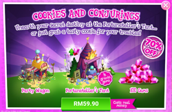 Size: 1042x680 | Tagged: safe, gameloft, g4, my little pony: magic princess, advertisement, costs real money, gem, introduction card, it gives gems