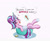 Size: 1983x1612 | Tagged: safe, artist:kqaii, starlight glimmer, pony, unicorn, g4, bath, bathing, blushing, brush, hooves, magic, no pupils, soap, solo, suds, talking to viewer, telekinesis, tongue out