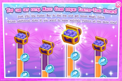Size: 1036x694 | Tagged: safe, gameloft, g4, my little pony: magic princess, advertisement, chest, costs real money, greedloft, magic coins, no pony