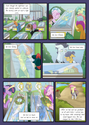 Size: 2591x3624 | Tagged: safe, artist:mustachedbain, fluttershy, gallus, ocellus, pharynx, princess cadance, princess celestia, princess luna, sandbar, silverstream, smolder, soarin', spitfire, thorax, twilight sparkle, yona, alicorn, changedling, changeling, pony, comic:my dragon children, g4, the last problem, coffin, comic, corpse, crying, death, eyes closed, funeral, high res, hooves to the chest, implied shipping, implied soarinfire, implied straight, king thorax, older, older twilight, older twilight sparkle (alicorn), prince pharynx, princess twilight 2.0, royal guard, sad, student six, twilight sparkle (alicorn)