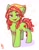 Size: 1486x1900 | Tagged: safe, artist:falafeljake, tree hugger, earth pony, pony, g4, chest fluff, cute, ear fluff, eye clipping through hair, female, huggerbetes, looking at you, mare, open mouth, open smile, smiling, smiling at you, solo