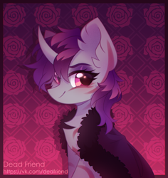 Size: 2973x3147 | Tagged: safe, artist:dedfriend, oc, oc only, pony, unicorn, high res, solo
