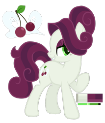 Size: 1200x1400 | Tagged: safe, artist:monochrome-sunsets, oc, earth pony, pony, female, mare, offspring, parent:cherry jubilee, parent:soarin', simple background, solo, transparent background