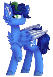Size: 652x938 | Tagged: safe, artist:tater, oc, oc only, pegasus, pony, cheek fluff, chest fluff, ear fluff, simple background, solo, transparent background, wings