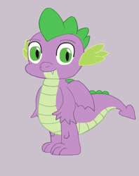 Size: 912x1152 | Tagged: safe, artist:mariosonicfan16, spike, dragon, g4, cute, looking at you, solo