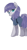 Size: 540x1012 | Tagged: safe, artist:starfallmoonlight, maud pie, earth pony, pony, g4, looking at you, purple hair, simple background, solo, standing, white background