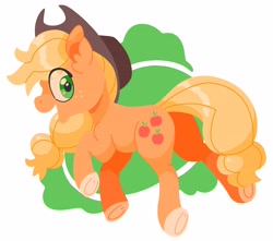 Size: 4096x3620 | Tagged: safe, artist:pastacrylic, applejack, earth pony, pony, g4, solo