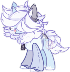 Size: 1202x1246 | Tagged: safe, artist:cafne, oc, oc only, pony, unicorn, base used, clothes, ear fluff, female, hair over eyes, horn, mare, open mouth, simple background, smiling, solo, transparent background, unicorn oc