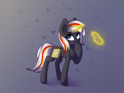 Size: 3200x2400 | Tagged: safe, artist:stravy_vox, oc, oc only, oc:velvet remedy, pony, unicorn, fallout equestria, female, glowing, glowing horn, high res, horn, magic, syringe, telekinesis, unicorn oc