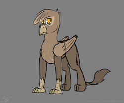 Size: 2400x2000 | Tagged: safe, artist:somber, oc, oc only, oc:mikhail, griffon, griffon oc, high res, male, sketch, solo