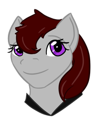 Size: 629x776 | Tagged: safe, artist:hiddenfaithy, oc, oc only, oc:skyfire lumia, pegasus, pony, fallout equestria, fallout equestria: uncertain ties, bust, old art, portrait, simple background, solo, transparent background